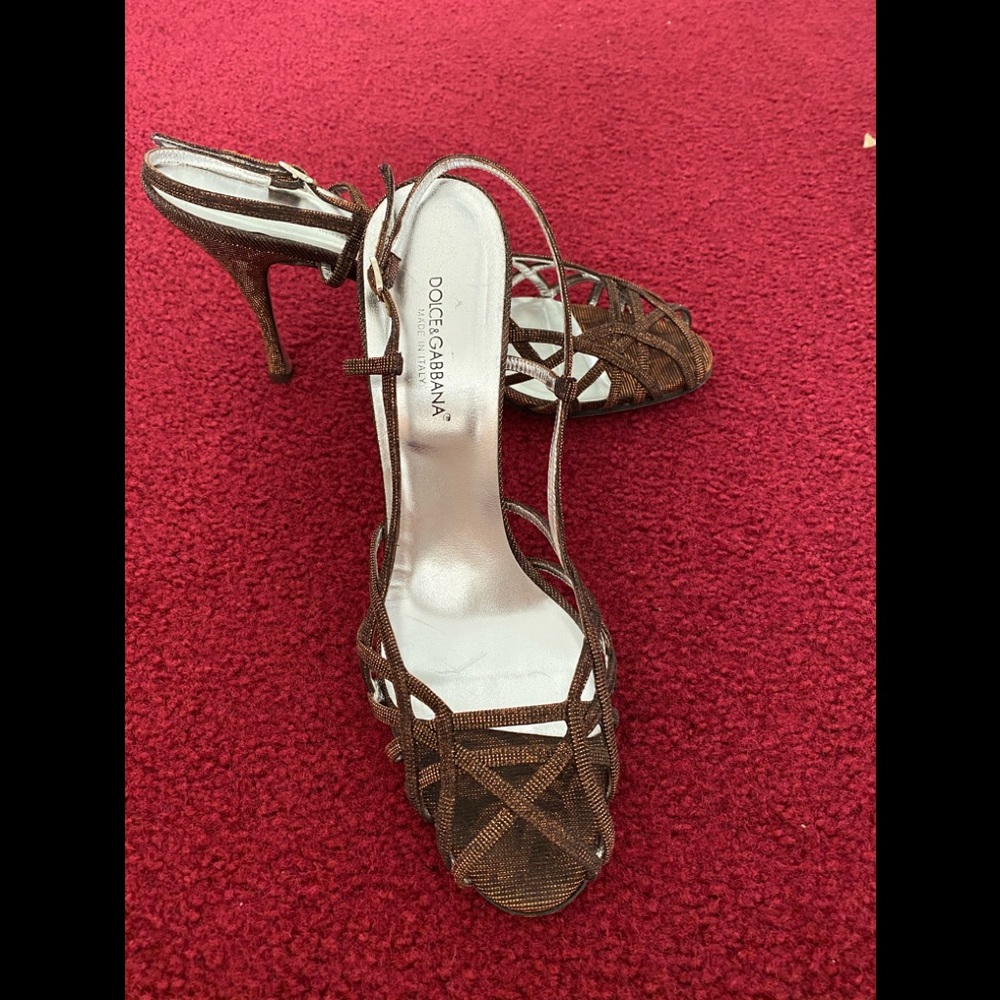 Dolce & Gabbana dressy high heel sandals